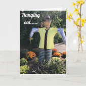 **GLÜCKLICHER GEBURTSTAG** ZU EINER **STAND UP LAD KARTE (Gelbe Blume)