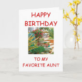 "GLÜCKLICHER GEBURTSTAG ZU MEINEM LIEBLINGSBETRAG" KARTE (Gelbe Blume)