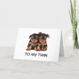 GLÜCKLICHER GEBURTSTAG ZUM "BESTEN ZWEIMAL JE" MIN KARTE