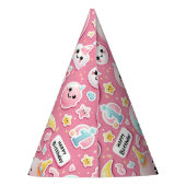 Glücklicher Geburtstagsfeier Partyhütchen (Rückseite)