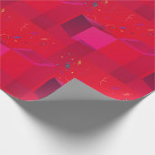 Glücklicher Geburtstagsgeschenk Geschenkpapier (Ecke)