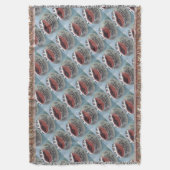 Glücklicher Geburtstagskuchen Decke (Vorderseite Vertikal)