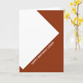 glücklicher Geburtstagsloser Karte (Gelbe Blume)