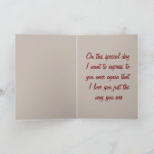 Glücklicher Geburtstagslustiger Hund Karte (Innenseite)