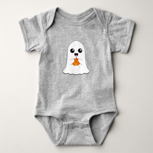 Glücklicher Geist Baby Strampler (Vorderseite)