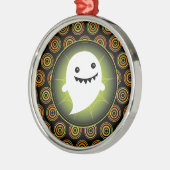 Glücklicher Geist Halloween Ornament Aus Metall (Links)