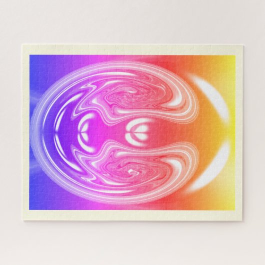 Glücklicher Geist Puzzle (Horizontal)