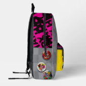 GLÜCKLICHER, geknöpfter Rucksack (Links)