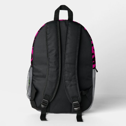 GLÜCKLICHER, geknöpfter Rucksack (Rückseite)