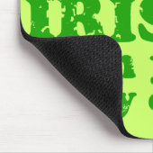 GLÜCKLICHER GENUG IRISCHER SCHMUTZ MOUSEPAD (Ecke)