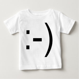 Glücklicher Gesicht Emoticon! Baby T-shirt