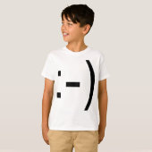 Glücklicher Gesicht Emoticon! T-Shirt (Vorne ganz)