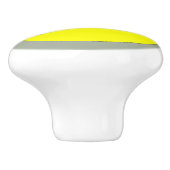 Glücklicher GesichtEmoticon Keramikknauf (Seitenansicht)