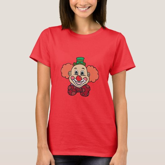 Glücklicher Gesichts-Clown T-Shirt (Vorderseite)