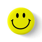 Glücklicher Gesichts-Knopf