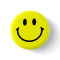 Glücklicher Gesichts-Knopf