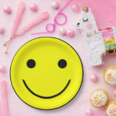 Glücklicher Gesichts-Papier-Teller Pappteller (Party)