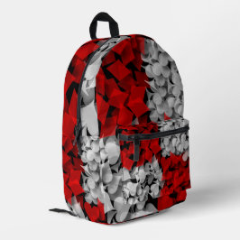 Glücklicher Gewinner Gambler Bedruckter Rucksack