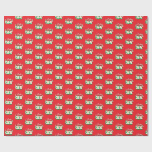 glücklicher Gewinner Mahjong Geschenkpapier (Flach)