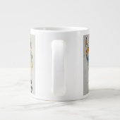 Glücklicher Glücklicher Jumbo-Mug Jumbo-Tasse (Rückseite)