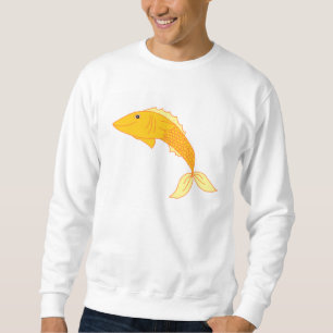 Glücklicher Goldfisch Sweatshirt