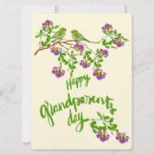 Glücklicher Großeltern Tag Feiertagskarte (Vorderseite)