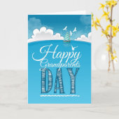 Glücklicher Großelterntag Karte (Gelbe Blume)