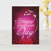 Glücklicher Großelterntag Karte (Gelbe Blume)