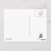 Glücklicher Großelterntag Postkarte (Rückseite)