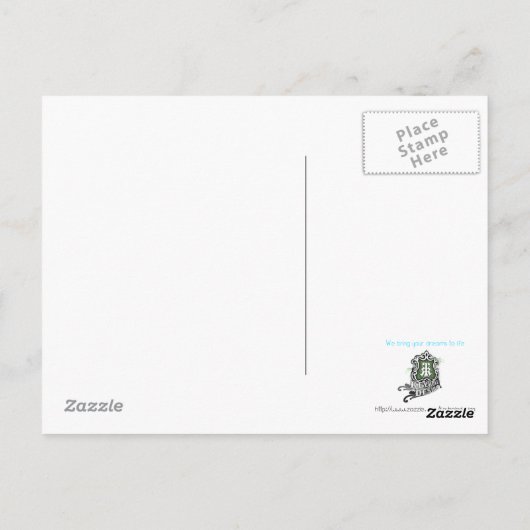 Glücklicher Großelterntag Postkarte (Rückseite)