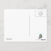 Glücklicher Großelterntag Postkarte (Rückseite)