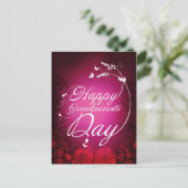 Glücklicher Großelterntag Postkarte (Stehend Vorderseite)