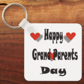 glücklicher Großelterntag Schlüsselanhänger (Vorderseite)