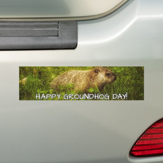Glücklicher Groundhog-Tag! Autoaufkleber (Auf Auto)