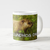 Glücklicher Groundhog-Tag! Tasse (Vorderseite Rechts)