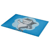 Glücklicher Haifisch Schneidebrett (Ecke)