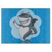 Glücklicher Haifisch Schneidebrett (Vorderseite)