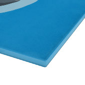 Glücklicher Haifisch Schneidebrett (Ecke)