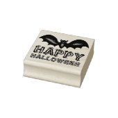 Glücklicher Halloween-Black Bat Trick oder Treat Gummistempel (Stempel)