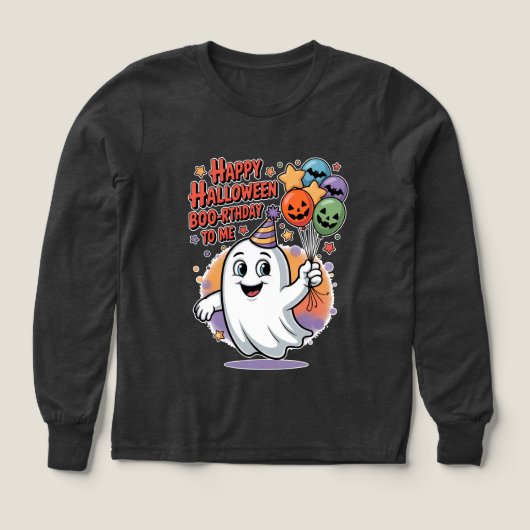 GLÜCKLICHER HALLOWEEN BOO-RTHDAG FÜR MICH Geburtst (Design Vorderseite)