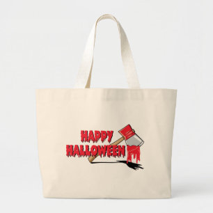 Glücklicher Halloween-Horror Jumbo Stoffbeutel