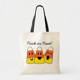 Glücklicher Halloween-Kürbis-Trick-or-Treat-Orange Tragetasche