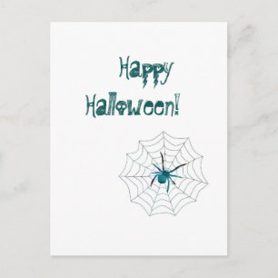 Glücklicher Halloween-Spider! Postkarte