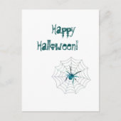 Glücklicher Halloween-Spider! Postkarte (Vorderseite)