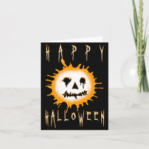glücklicher halloween : splatolantern karte
