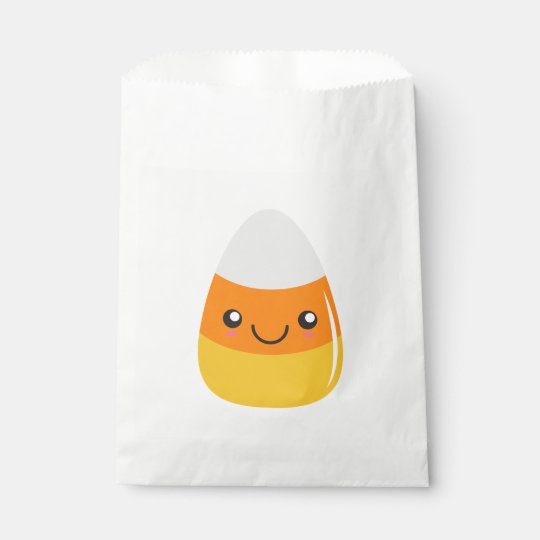Glücklicher Halloween-Süßigkeits-Mais Emoji Geschenktütchen