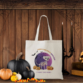 Glücklicher Halloween Trick oder Treat ToteCandy B Tragetasche