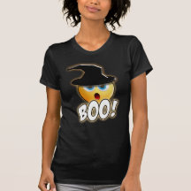 Glücklicher HalloweenBoo - lustiger Emoji Hexe-T -