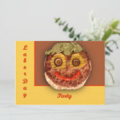 Glücklicher Hamburger Einladung (Stehend Vorderseite)