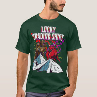 Glücklicher Handel Forex T-Shirt Börsengeschenk Bu